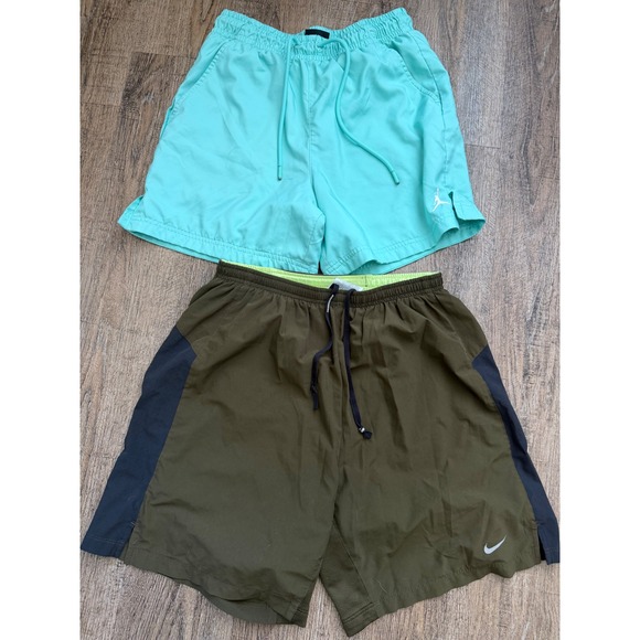 Nike Other - Nike Dri-FIT Running Shorts & Jordan Jumpman Mesh Shorts Bundle Mens Size Small